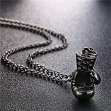 Fashion Lovely Mini Boxing Glove Necklace Boxing match Jewelry Cool Pendant for Men Boys 3 Colors