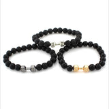 Volcanic/Frosted Beaded Bracelet