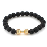 Volcanic/Frosted Beaded Bracelet