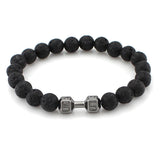 Volcanic/Frosted Beaded Bracelet