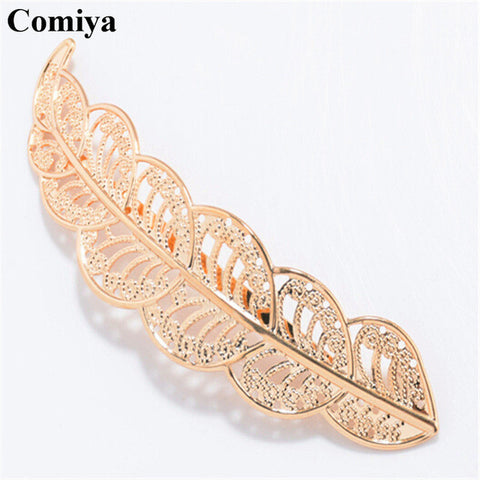 Elegant Zinc Alloy Barrettes Hair Accessories